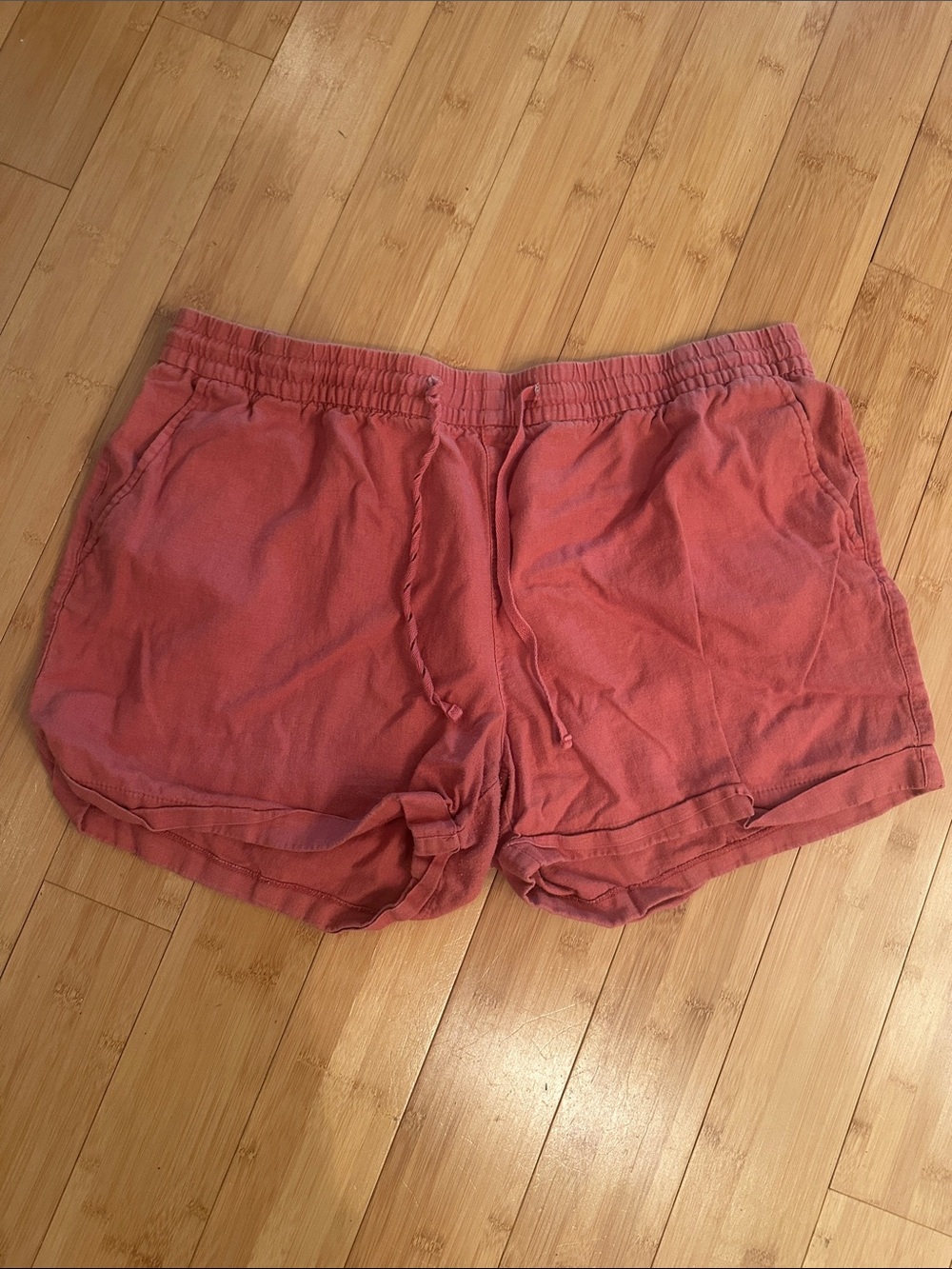 Old Navy Women's Drawstring Athletic Shorts - Coral